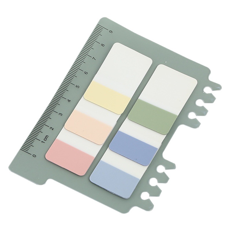 Index stickers note Student 6-color classification writing transparent sticky note directory bookmark stickers cable stickers N times stickers customization