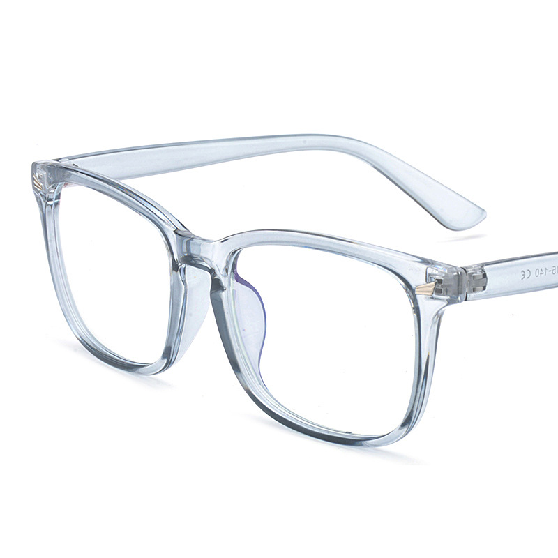 Picture of Jite 5010 Flat Simple Square Glasses Frame Full Frame Glasses Rivet Anti-Blue Light Glasses