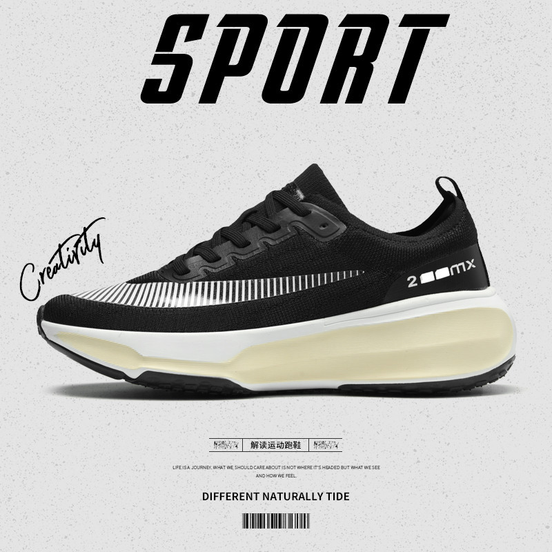 Foreign trade leak-picking export high elastic shock-absorbing running shoes breathable mesh jogging shoes broken size special offer sports casual men's shoes