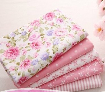 Picture of European Nordic handmade DIY patchwork twill fabric baby cotton printed cotton fabric group 25cm80cm