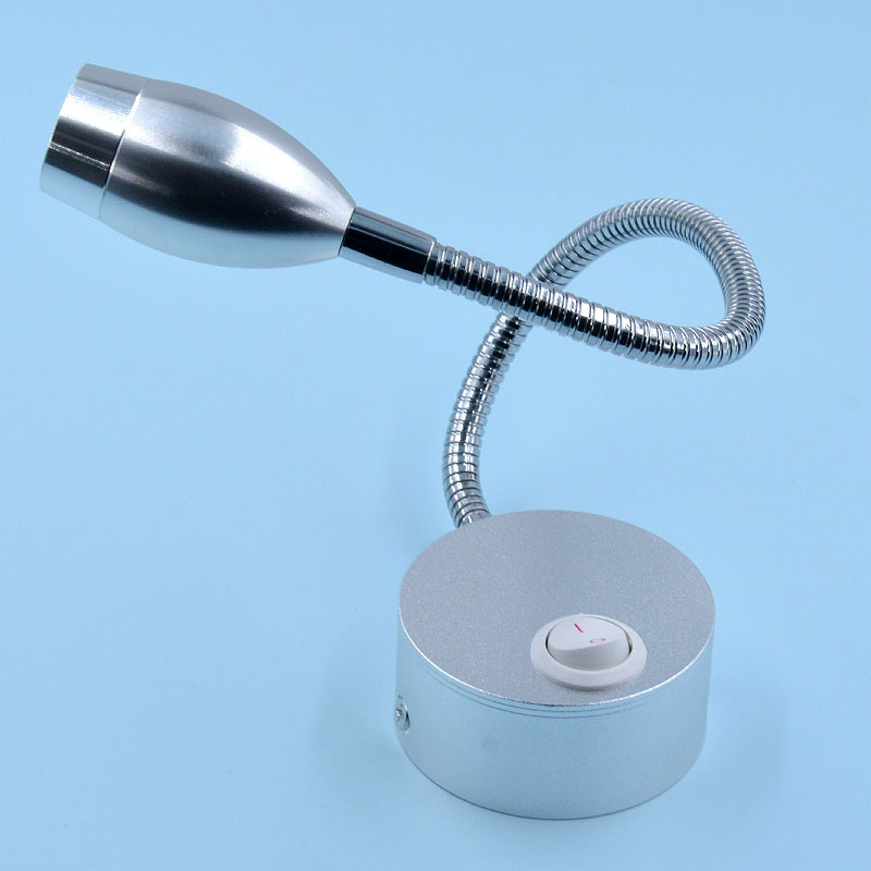 Picture of 1w3wLED bedside reading lamp hose spotlight elbow TV background wall wall lamp aisle light photo lamp