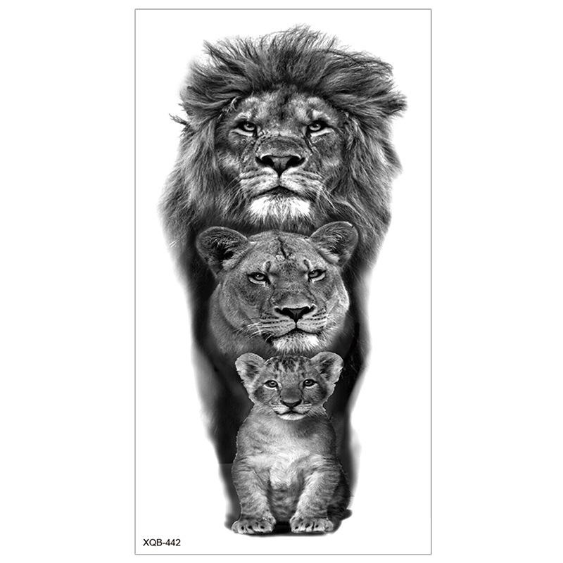 Picture of New Half Arm Tattoo Stickers Cross-border Amazon Hot Selling Set Dark European and American Realistic Waterproof Tattoo Stickers Wholesale
