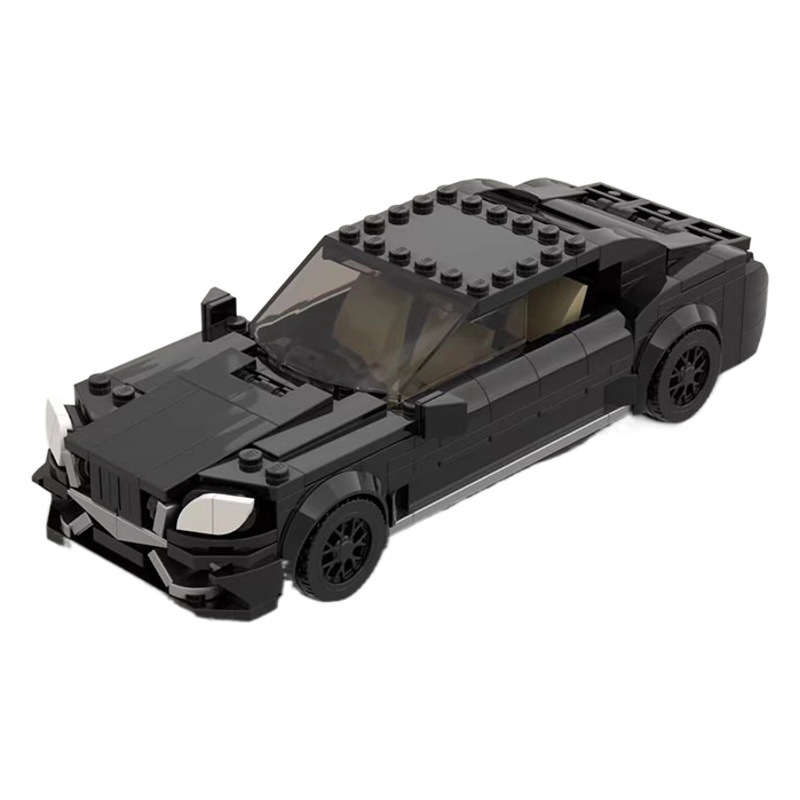 Compatible with Lego moc speed Series 8 gembach S680 Black Warrior assembling building blocks racing model