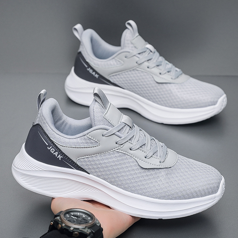 Spring and summer men's plus size 50 running sneaker men's foreign trade rebound fitness ultra light shock absorption casual shoes wholesale generation
