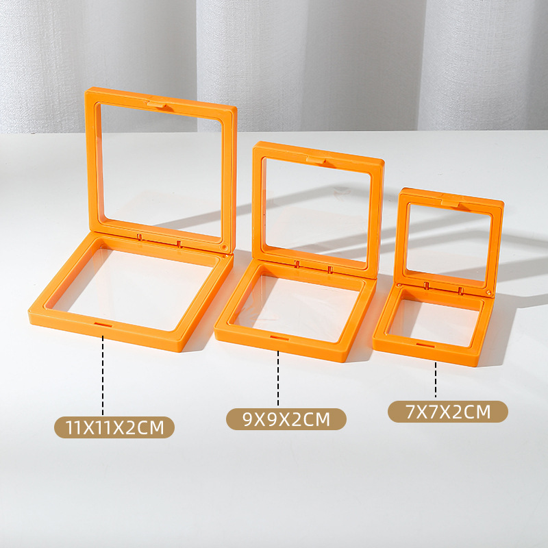 Picture of Pe Film Colorful Suspension Box Small Commodity Gift Box Jewelry Display Box Jewelry Ring Bracelet Box Jewelry Box