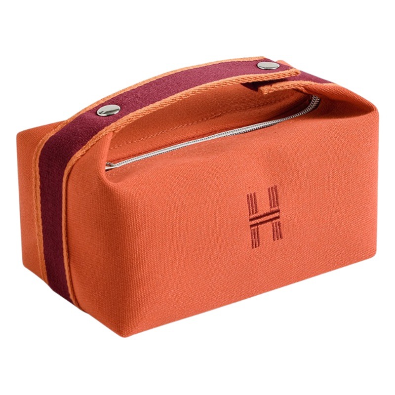 Casual Satchel Toiletry Bag Waterproof and Dustproof Travel Storage Bag Japanese Style Large Capacity Canvas Satchel Cosmetic Bag
