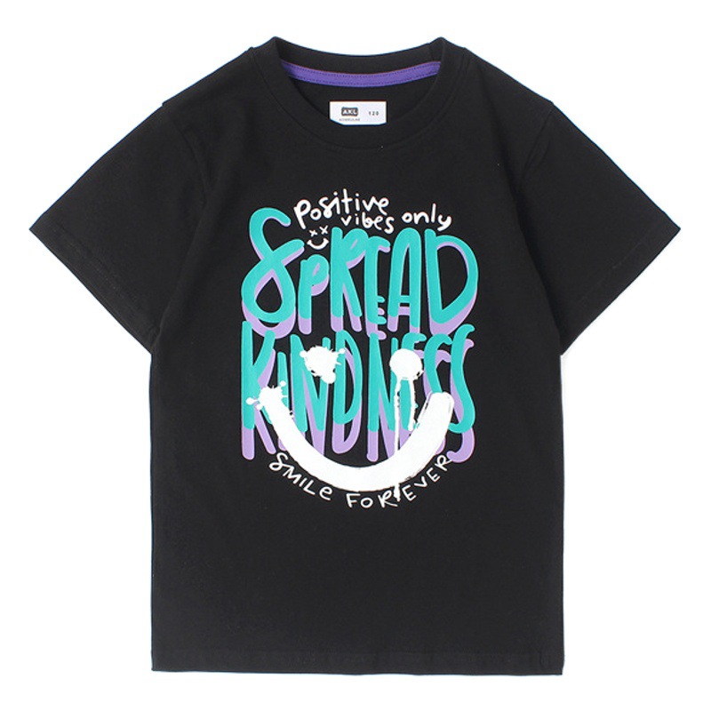 Summer children's clothing Korean new girls casual short sleeve big children cute printed top children's short sleeve T-shirt wholesale