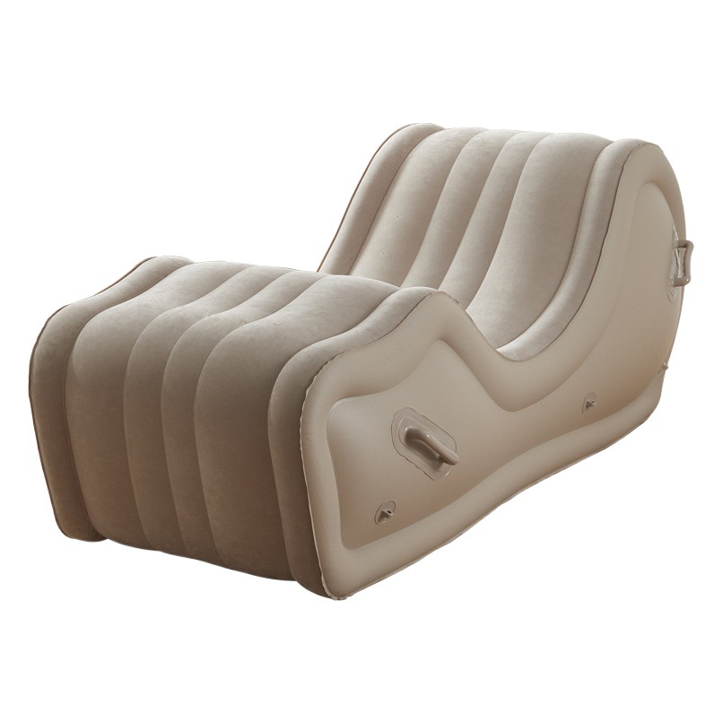 A generation of modern simple lazy sofa recliner full-automatic outdoor portable air cushion pvc inflatable sofa chair