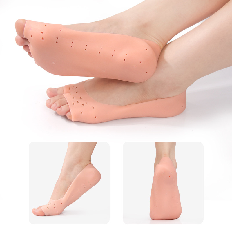 Open Toe Invisible Shallow Mouth Summer Non-Slip Breathable Casual Socks Anti-Split Toe Socks SEBS Open Toe Boat Socks