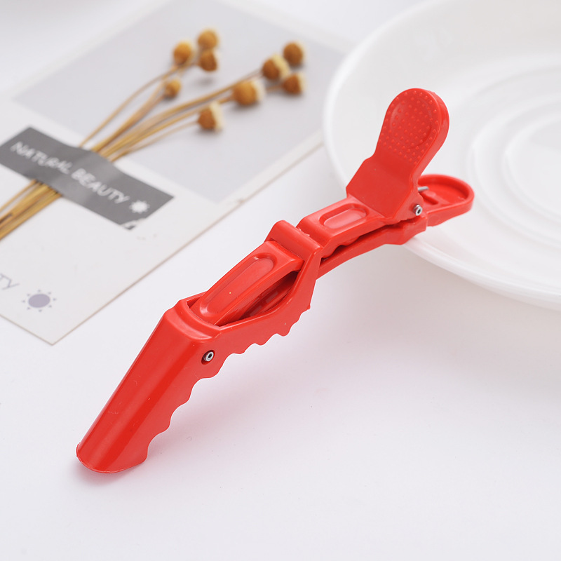 Picture of Multi-functional hair styling clip positioning partition alligator clip long mouth clip crane mouth clip curly hair stylist's choice
