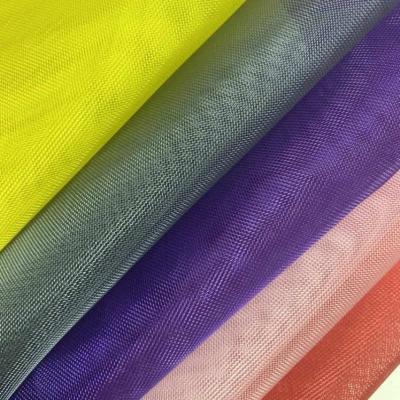 Spot Colorful 40 Mesh Nylon Mesh Air Purification Filter File Bag Pen Bag Luggage Tent Nylon Gauze