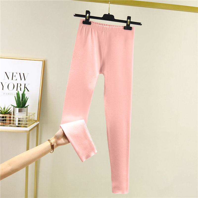 Picture of Warm Suit women's autumn and winter half turtleneck fleece-lined de thin undershirt underwear home wear autumn clothes long pants