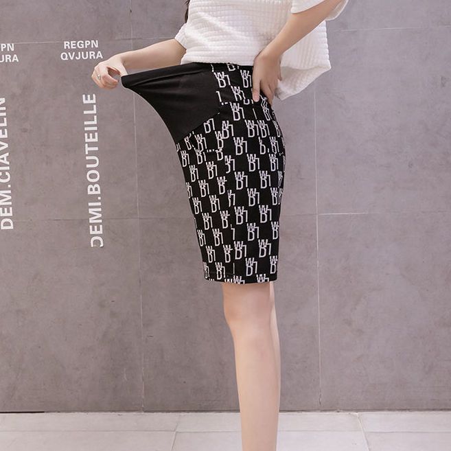 Picture of Pregnant Women's Shorts Women's Summer Outer Wear Thin Loose Five-point Pants Spring and Summer Leggings Western-style Safety Abdominal Wide-leg Pants Trendy