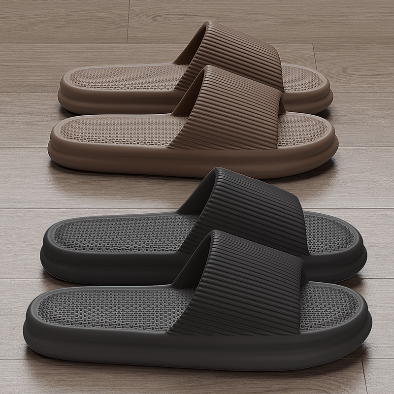 Eva Slippers Women's Summer Indoor Bathroom Bathing Slippers Non-Slip Soft Bottom Couple Home Slippers Men's Wholesale