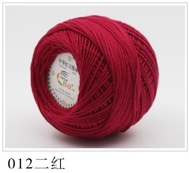 Picture of 3 # Size Lace Thread Crochet Wool Crochet Thread Crochet Thread Cotton Thread Coaster Thread Spring and Summer Wool