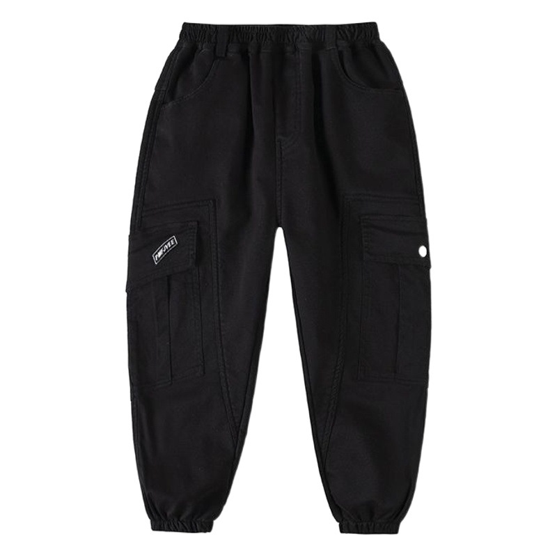 Boys Pants Spring and Summer 2022 New Large Children's Overalls Loose Summer Trousers Boys Casual Pants