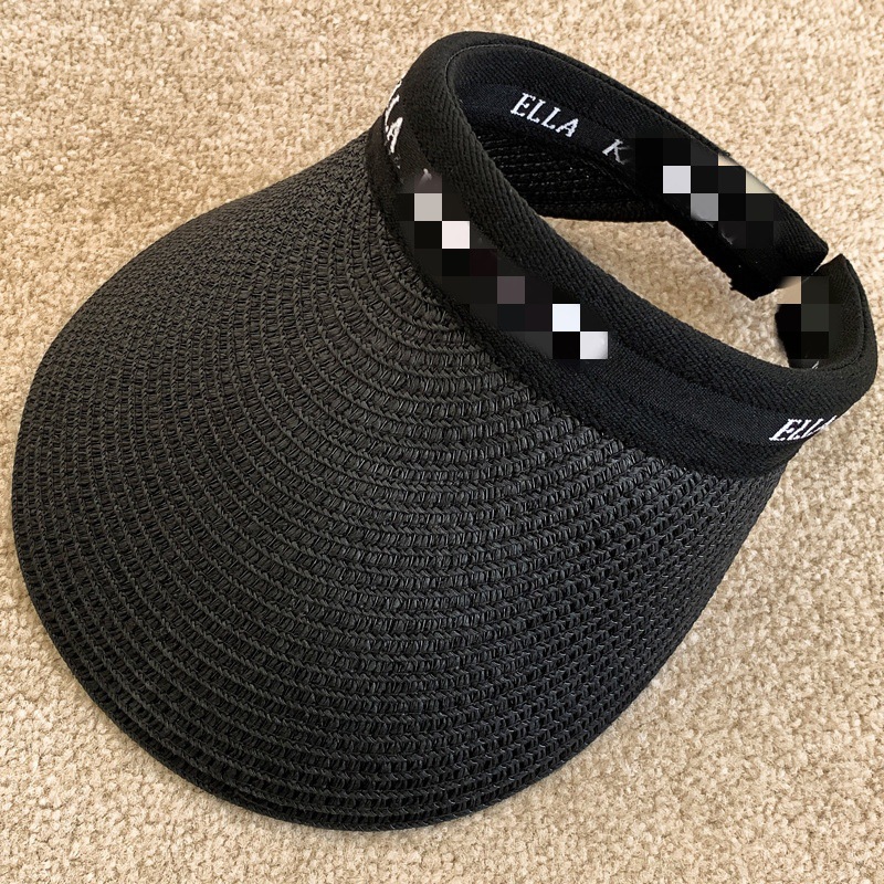 Picture of Sun hat foldable sun hat outdoor riding Women's Big brim empty top cycling sun protection fisherman sun hat