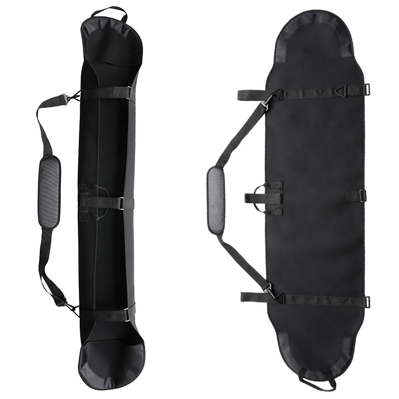 Picture of Ski board bag veneer dumpling skin single and double shoulder backpack hand-carrying skateboard storage thickened ski board cover waterproof moth-proof