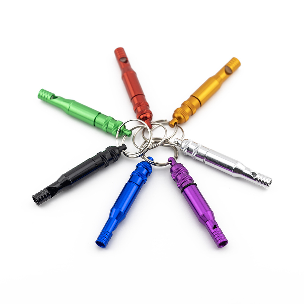 Picture of Life-Saving whistle large aluminum alloy whistle outdoor whistle outdoor survival with waterproof warehouse with warehouse
