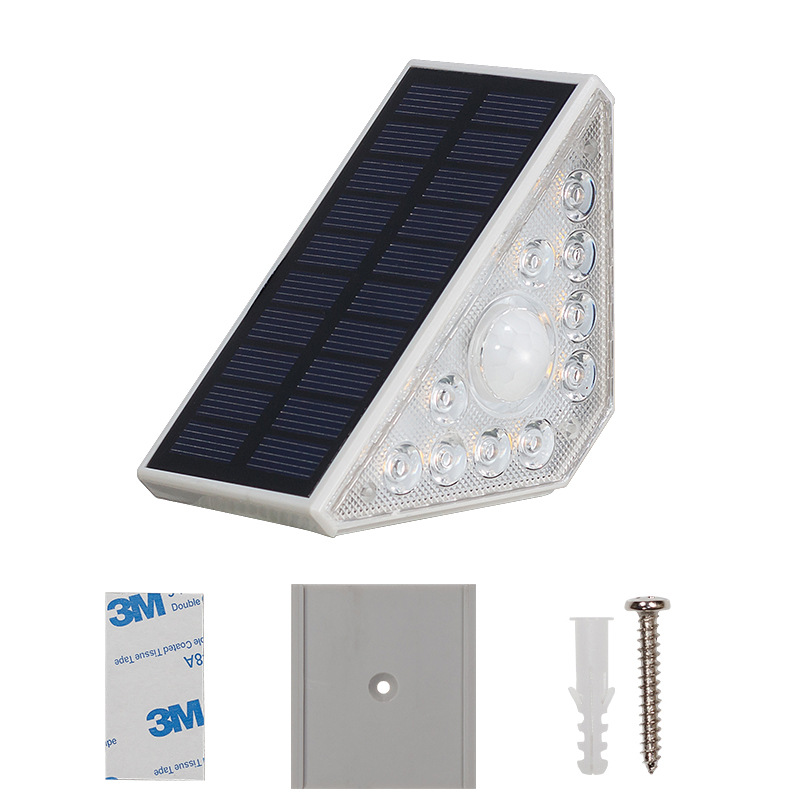 Picture of Cross-Border Hot Selling Solar Stair Lamp Step Lighting Courtyard Garden Atmosphere Balcony Solar Foot Lamp