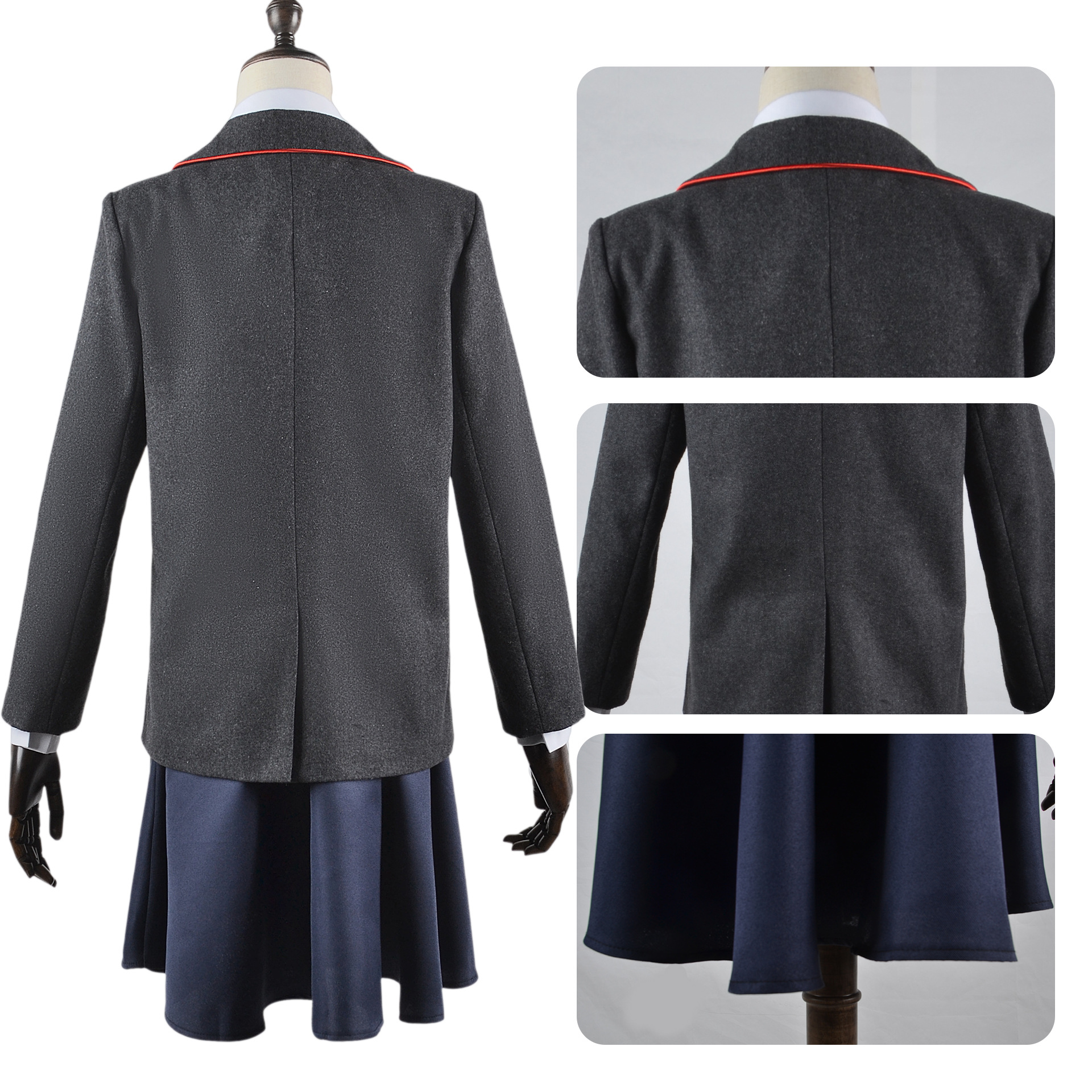 Picture of Beishui Trade Matilda cos Gray School Uniform Adult Children Code cosplay Uniform European and American Film and Television Uniform