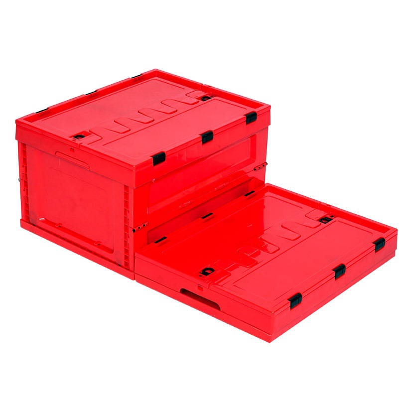 Factory direct supply 500-300 car folding storage box plastic car back box folding storage box