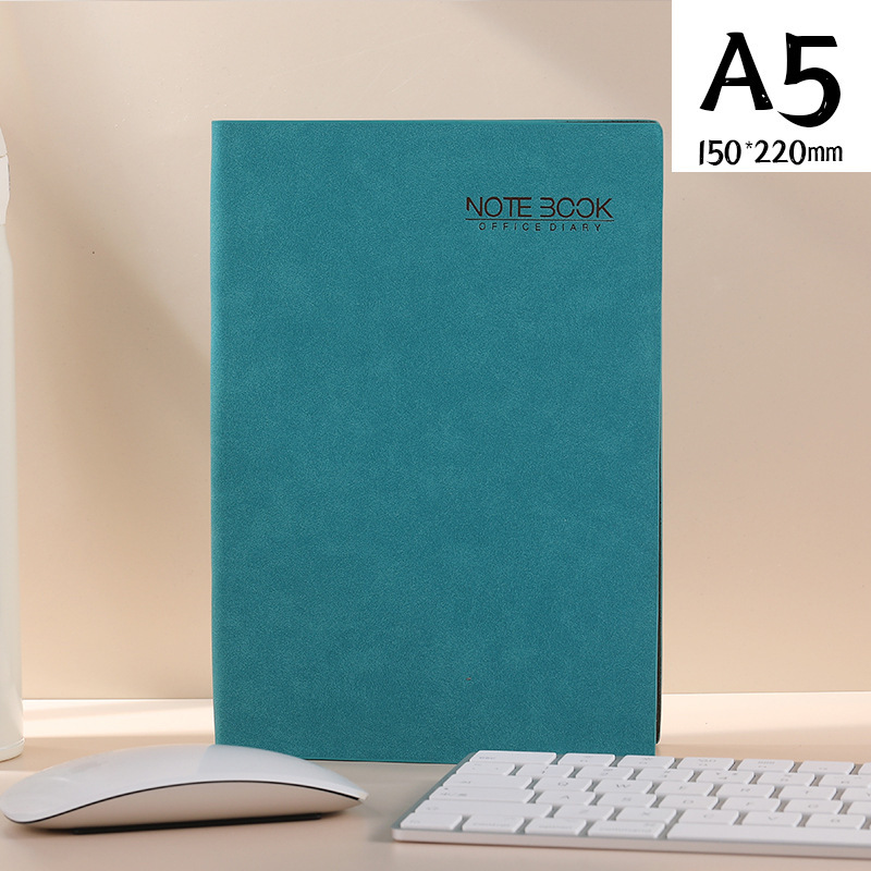 Picture of High-Looking A5 Notebook Imitation Leather Hand Ledger Thickeneded Conference B5 Simple Business Notepad Custom Logo