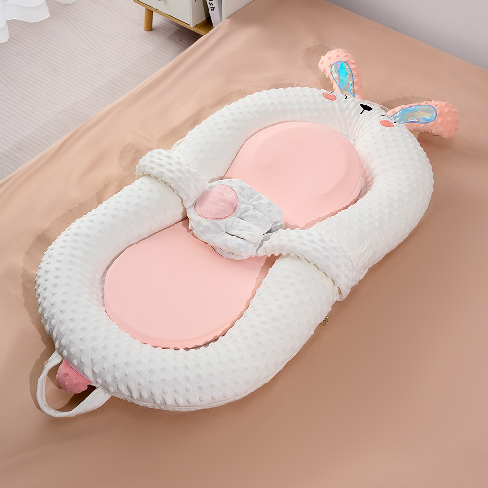 Picture of Infant bed bed multifunctional movable newborn soothing sleeping mat baby sleeping nest foldable anti-pressure ridge protection