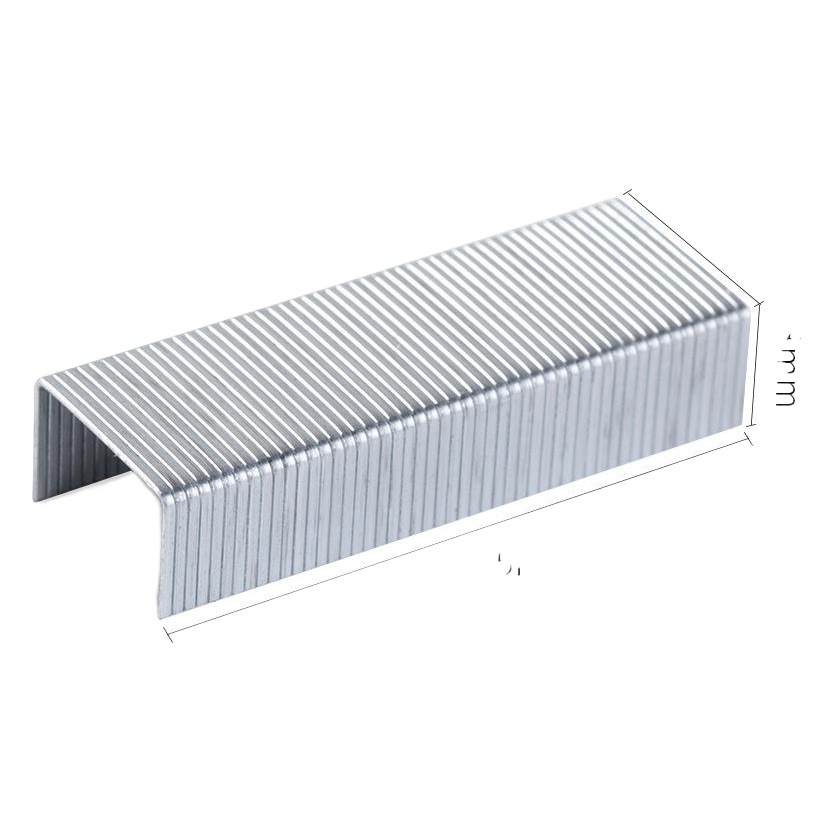 Deli 0027 thickened staples can staple 50-page Staples, 24/8 thick staples, 500 pieces per box
