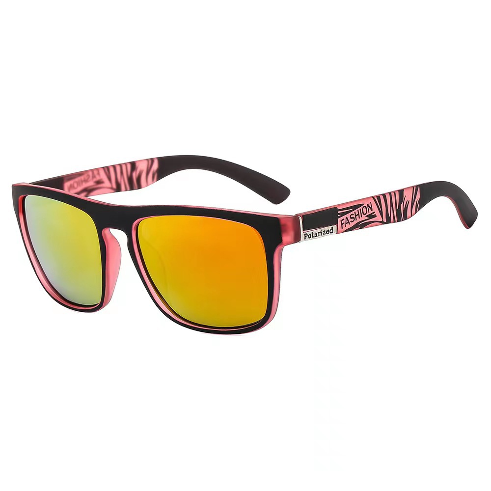 Picture of 731 Colorful Film Sports Sunglasses Elastic Paint Glasses Windproof Sun Protection Glasses Cycling Men's Polarized Sunglasses