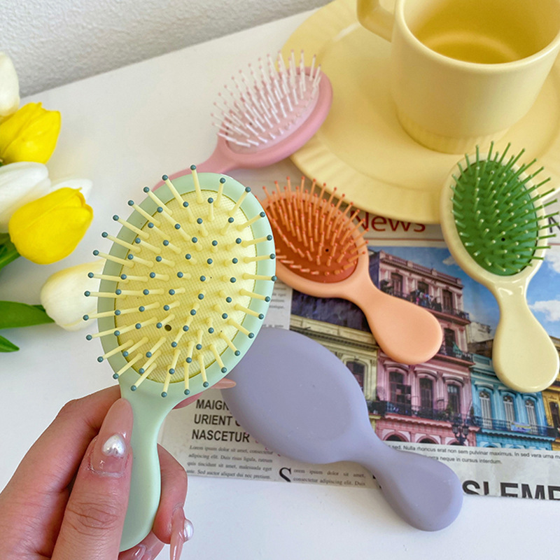 Picture of Air Cushion Comb Portable Portable Mini Hairpin Small No Hair Injury Massage Cute Ins Air Bag Head
