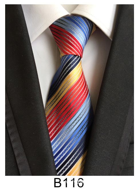 Picture of Tie Men's Casual Formal Wear Professional Business Men's Tie Polyester Silk Hand-Tied Tie Source Manufacturer Batch
