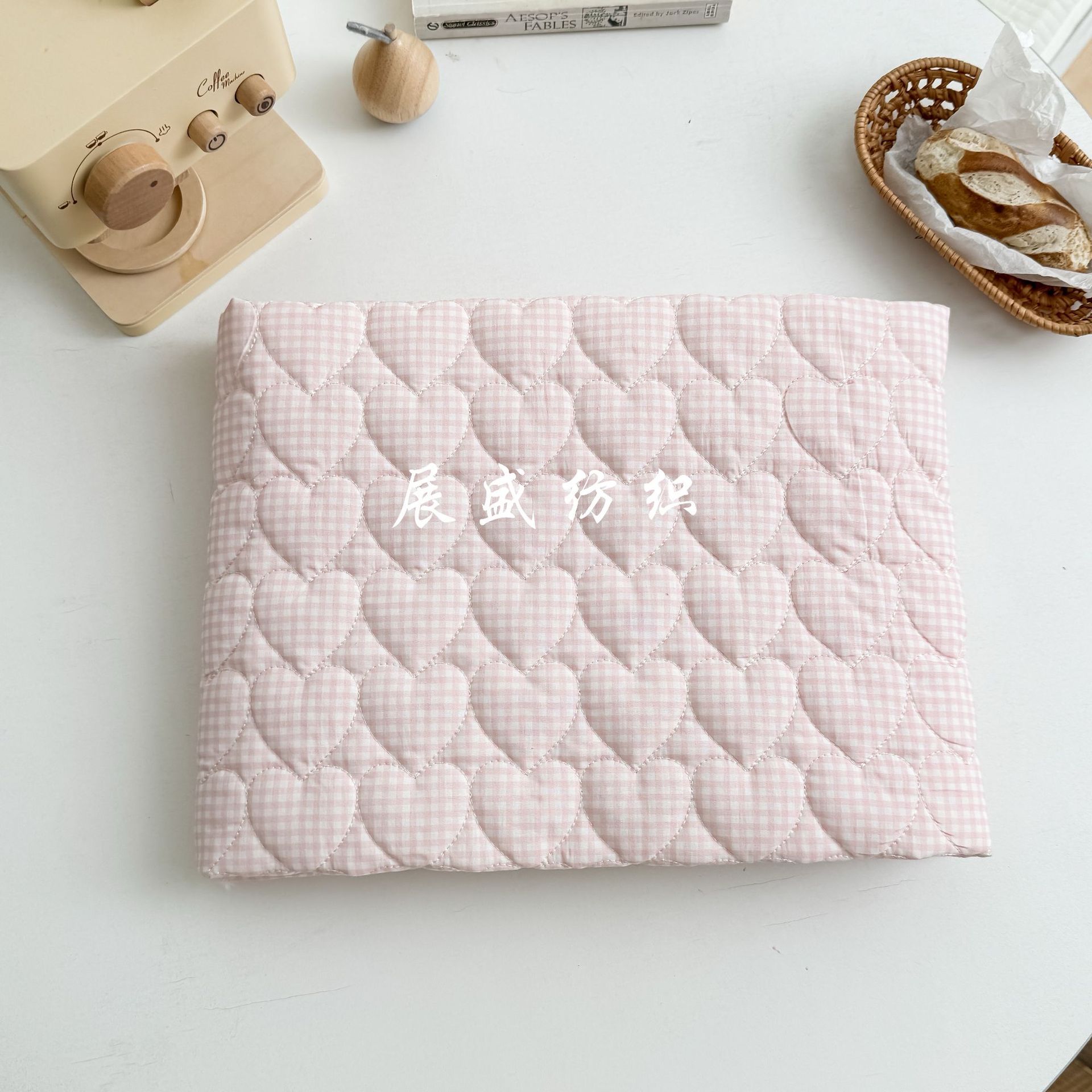 Picture of 40 Quilted Cotton Cotton Dopamine Plaid Floral Fabric Quilted Autumn and Winter Cotton-padded Jacket Cotton-padded Jacket Bag Cotton-padded Jacket
