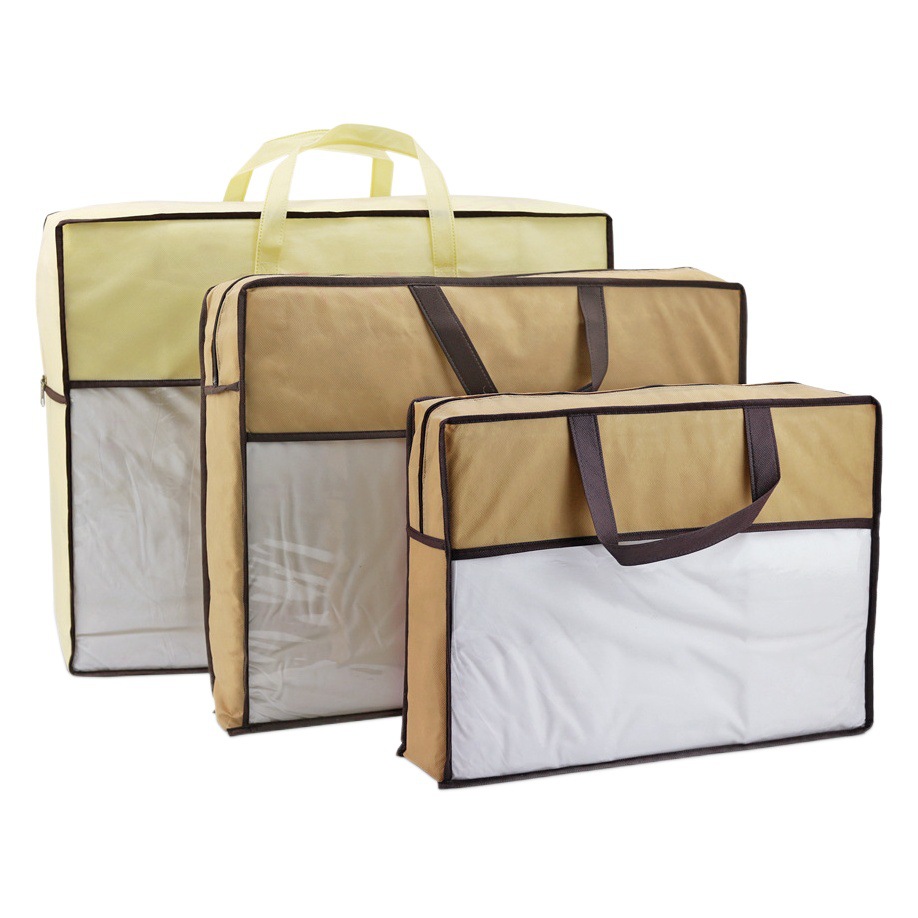 Non-woven bag printing home textile packaging bag bedding blanket quilt quilt storage dustproof bag in stock