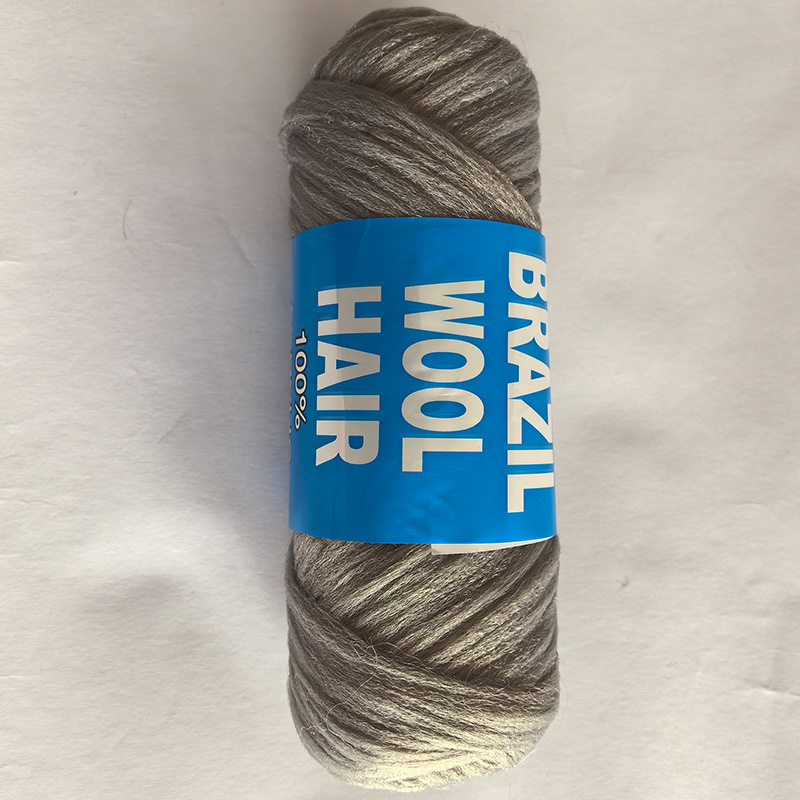 Picture of Brazil wool hair African Wig Line Dirty Braid Hair Silk Dirty Braid Silk Large Braid Super Light Hair Silk
