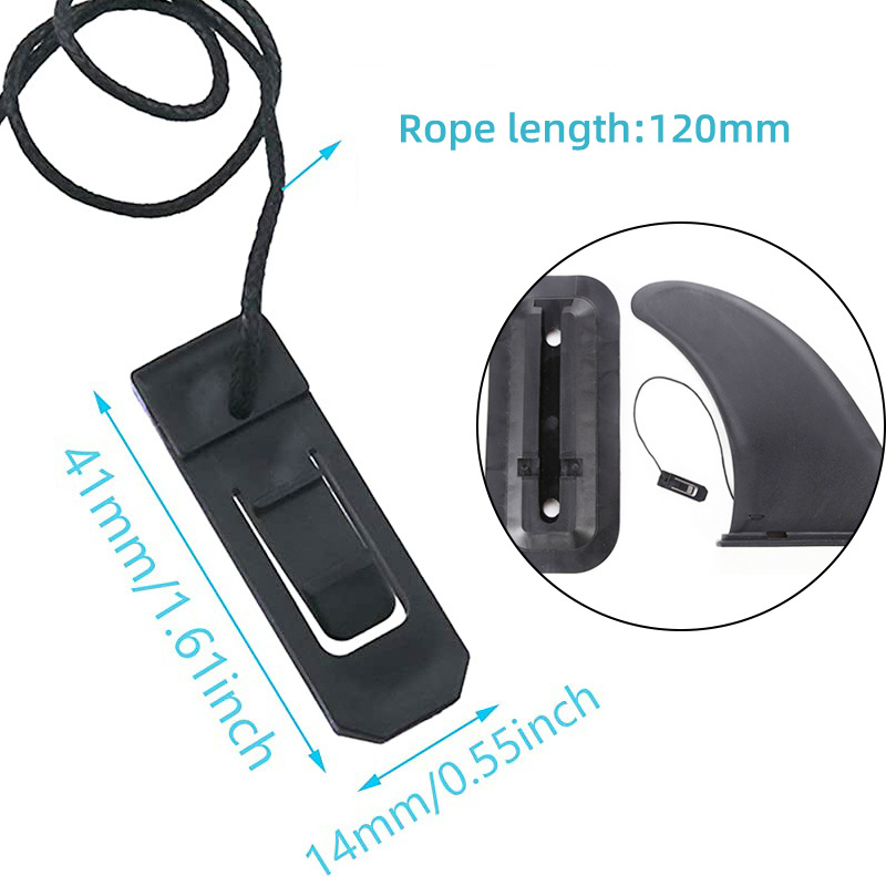 Picture of Wholesale piece bolt spring buckle yacht fixed tail rudder rubber boat paddle board base accessories surfboard fin buckle