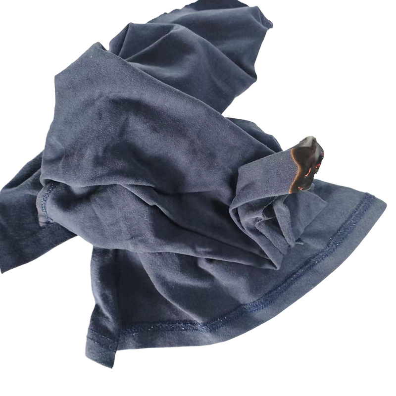 Picture of Mixed-Color Pure Cotton Industrial Wiping Cloths Sold by the Pound, Waste Cloth Weighed by the Pound, Cotton Scraps, Large Cloth Scraps, Industrial-Grade Wiping Cloths