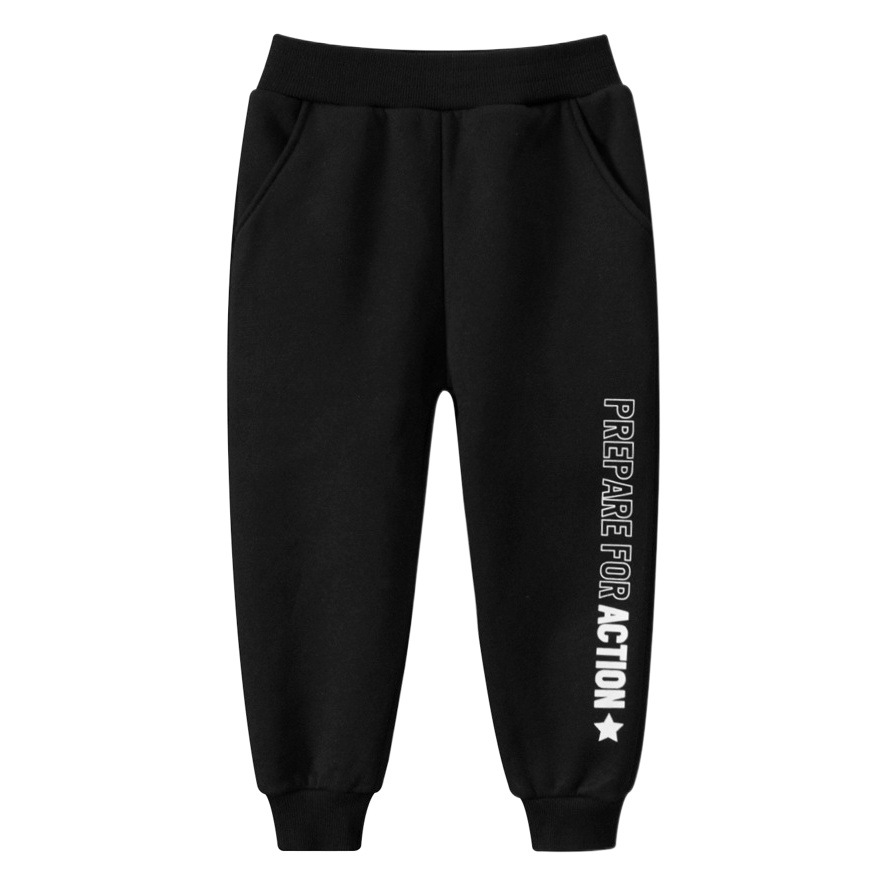 27kids Korean style children's clothing cross-border supply autumn and winter polar fleece children's sweatpants baby pants one-piece delivery