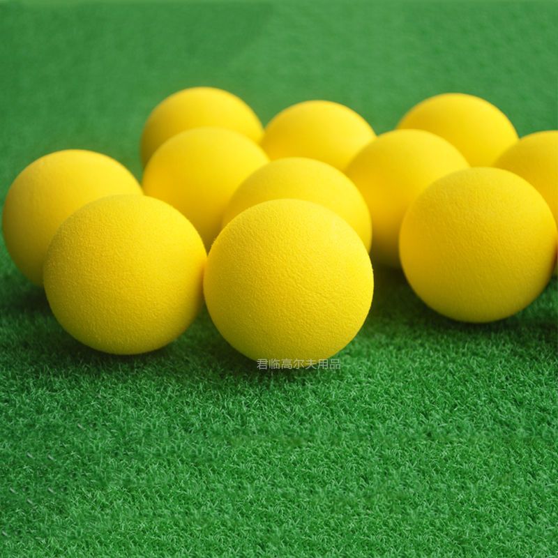 Picture of 50mm Golf EVA Ball Indoor Practice Ball Sponge Ball Entertainment Toy Ball Foaming Ball EVA Monochrome Ball N Color