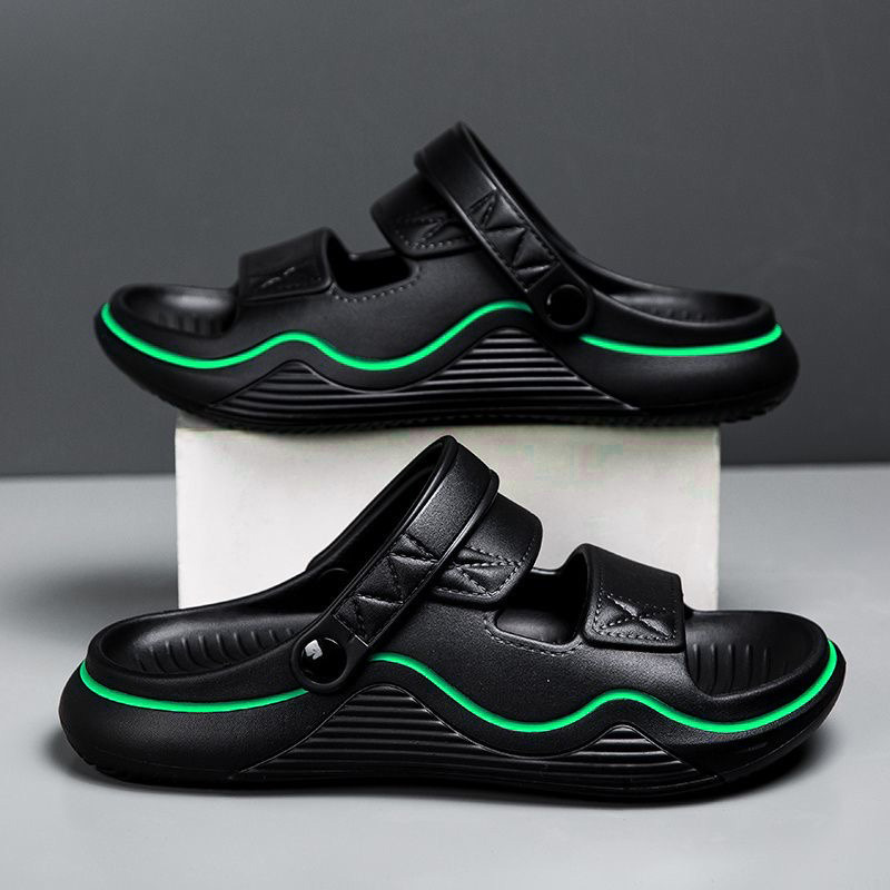 Sandals Men's Summer Outer Wear Non-Slip Dual-Purpose Wading Driving Casual Beach Slippers Men's Shoes Summer Breathable