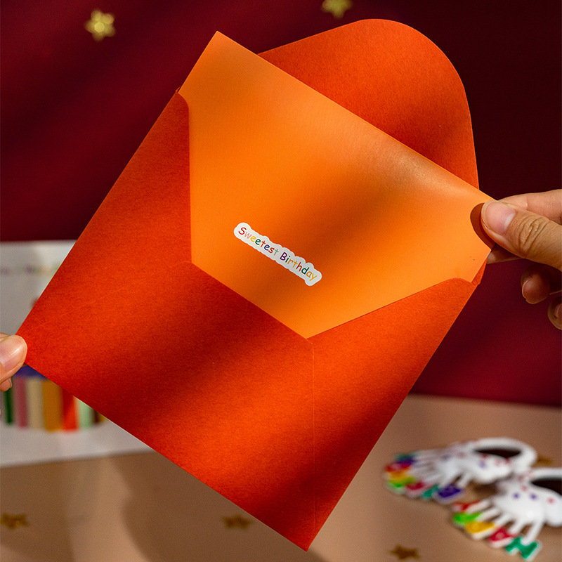 Picture of Birthday gift boutique birthday invitation card 3d three-dimensional blessing gratitude high-end creative small card