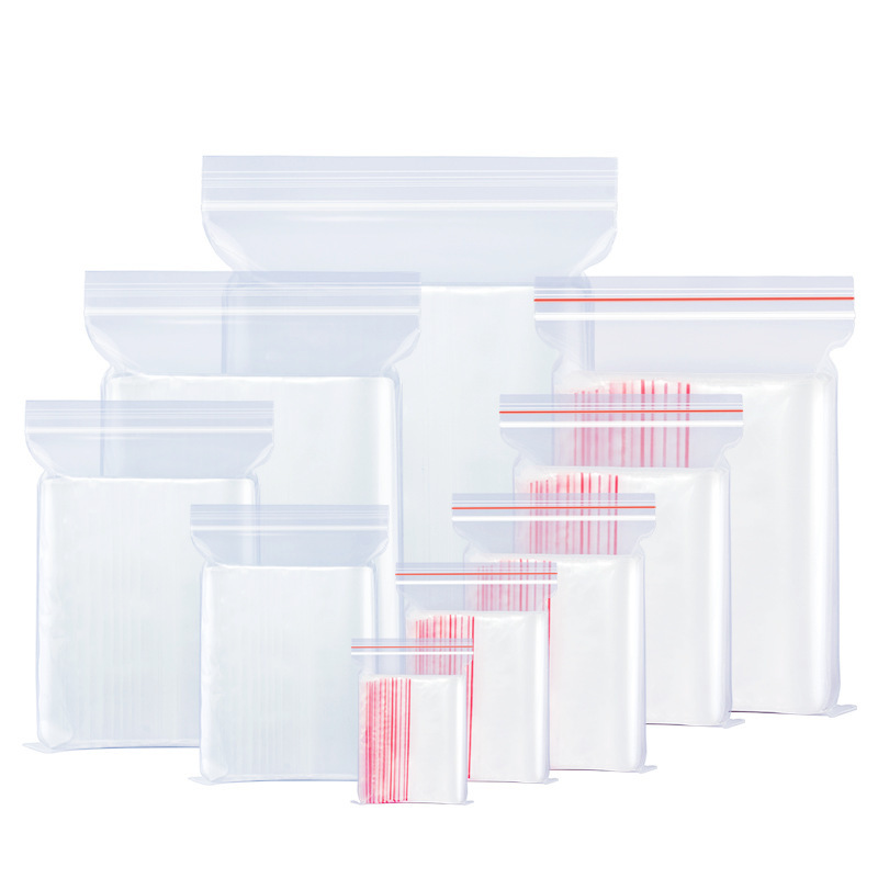 Picture of 16 20 30 Silk self-sealing bag transparent dustproof clothes quilt household storage sealed bag thickened plastic packaging bag