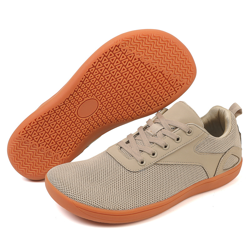 Picture of Foreign trade new wide head barefoot shoes simple casual sneaker men's and women's non-slip soft bottom wide last shoes factory outlet