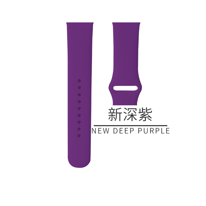 Picture of For AppleWatch Apple Silicone Strap iwatch1-9/SE Smart Watch Classic Sport Strap