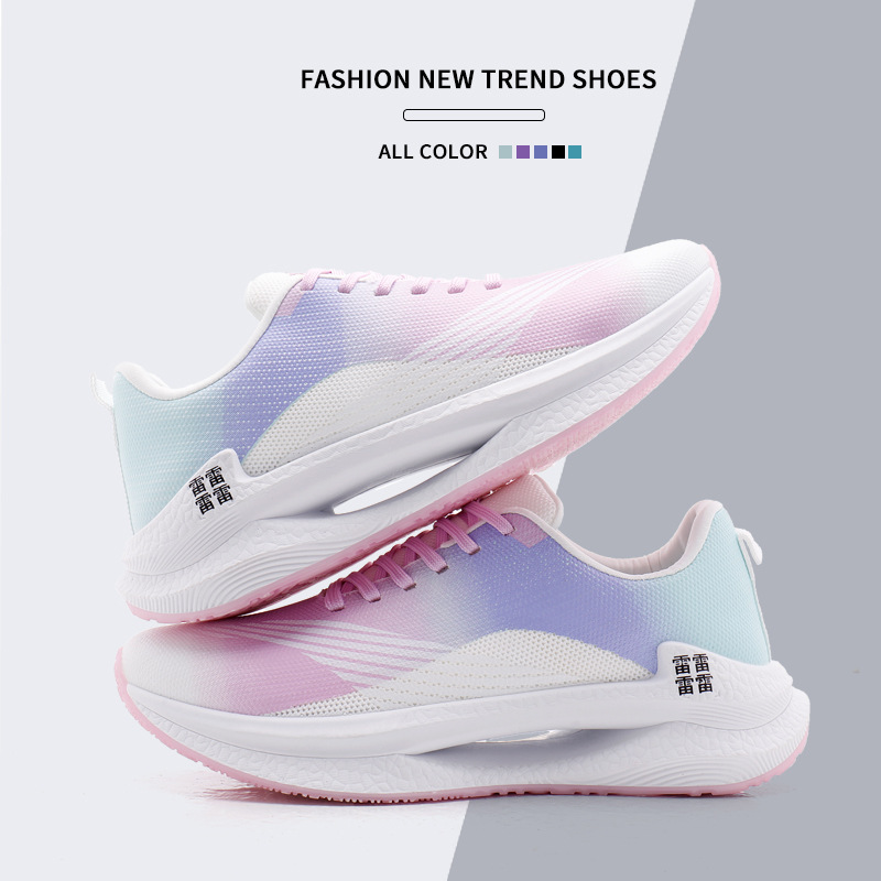 Hollow out shadow running shoes ultra light shock absorption student sports students running shoes 2024 autumn new youth sneaker