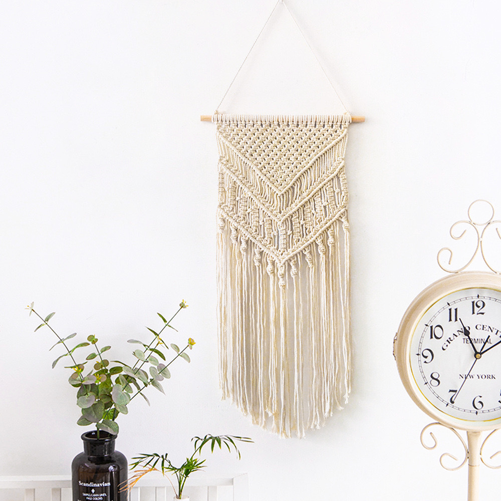Nordic ins style hand-woven tapestry living room bedroom B & B tapestry meter box covering ornaments foreign trade supply