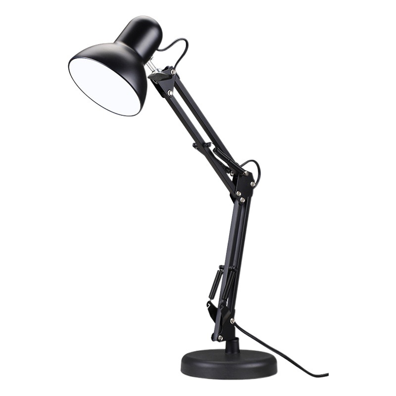 LED Eye Protection Table Lamp American Iron Folding Learning Reading Tattoo Nail Art Universal Long Arm Adjusting Table Lamp