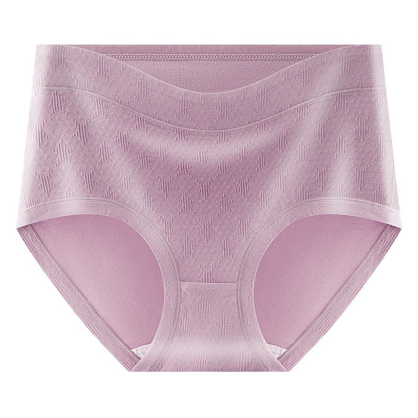High waist plus size underwear women middle-aged and elderly cotton antibacterial fat mm200 kg women's mother triangle shorts head