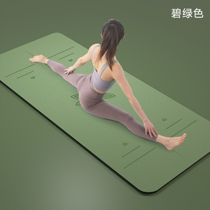 Picture of Custom wholesale PU yoga mat 185*68*0.5cm home mat non-slip natural rubber local tyrants mat manufacturers
