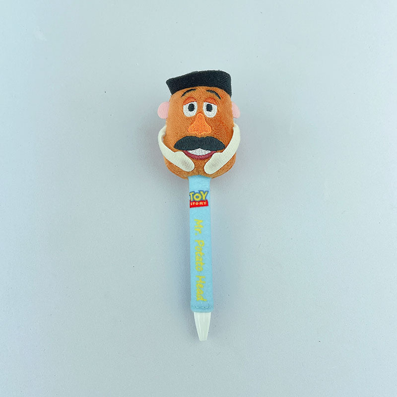 Picture of Toy Story Student Press Pen, Three-Eyed Dragon, Strawberry Bear Plush Pen, Office Writing Pen, Plush Creative Pen